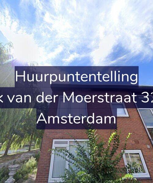 Foto gevel Huurpuntentelling voor Ank van der Moerstraat 32-D, Amsterdam