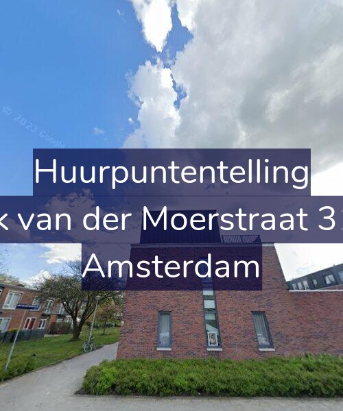 Foto gevel Huurpuntentelling voor Ank van der Moerstraat 31-B, Amsterdam