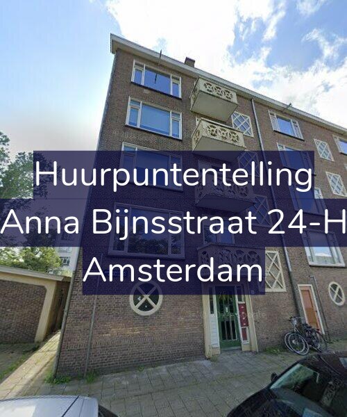 Foto gevel Huurpuntentelling voor Anna Bijnsstraat 24-H, Amsterdam