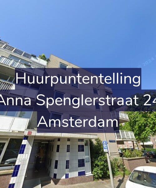 Foto gevel Huurpuntentelling voor Anna Spenglerstraat 24, Amsterdam