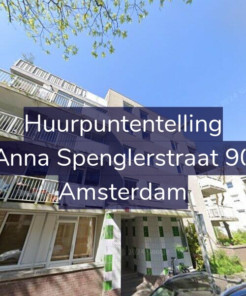 Foto gevel Huurpuntentelling voor Anna Spenglerstraat 90, Amsterdam
