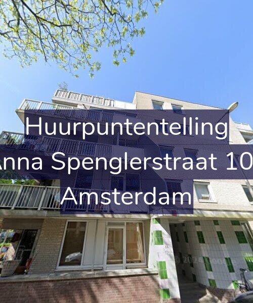 Foto gevel Huurpuntentelling voor Anna Spenglerstraat 108, Amsterdam