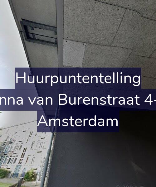 Foto gevel Huurpuntentelling voor Anna van Burenstraat 4-2, Amsterdam
