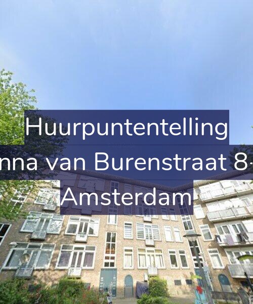 Foto gevel Huurpuntentelling voor Anna van Burenstraat 8-3, Amsterdam