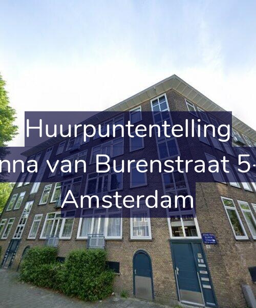 Foto gevel Huurpuntentelling voor Anna van Burenstraat 5-1, Amsterdam