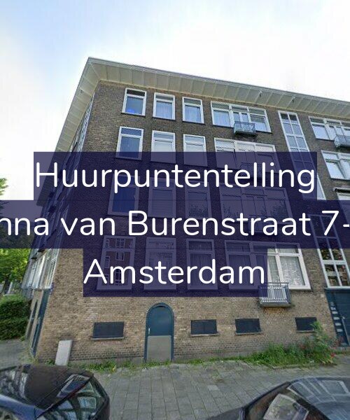 Foto gevel Huurpuntentelling voor Anna van Burenstraat 7-H, Amsterdam