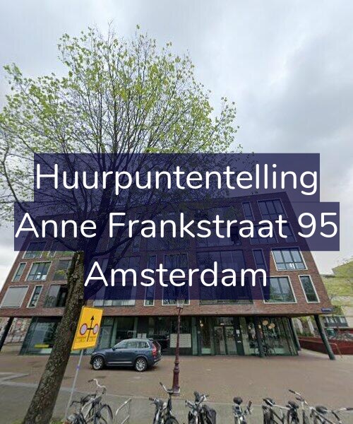 Foto gevel Huurpuntentelling voor Anne Frankstraat 95, Amsterdam