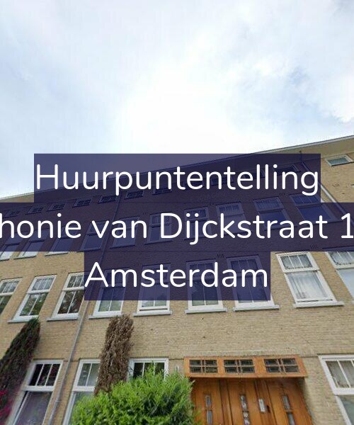 Foto gevel Huurpuntentelling voor Anthonie van Dijckstraat 13-3, Amsterdam