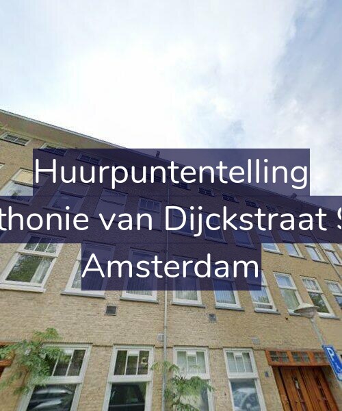 Foto gevel Huurpuntentelling voor Anthonie van Dijckstraat 9-3, Amsterdam
