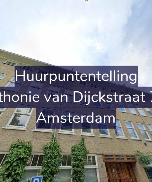 Foto gevel Huurpuntentelling voor Anthonie van Dijckstraat 7-2, Amsterdam