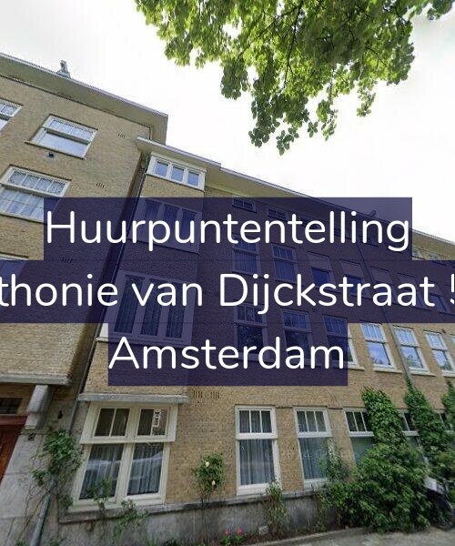 Foto gevel Huurpuntentelling voor Anthonie van Dijckstraat 5-1, Amsterdam