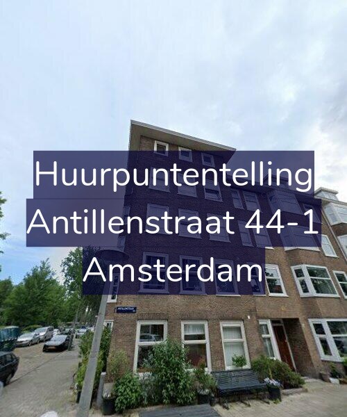 Foto gevel Huurpuntentelling voor Antillenstraat 44-1, Amsterdam