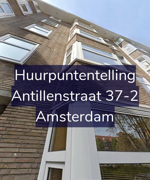 Foto gevel Huurpuntentelling voor Antillenstraat 37-2, Amsterdam