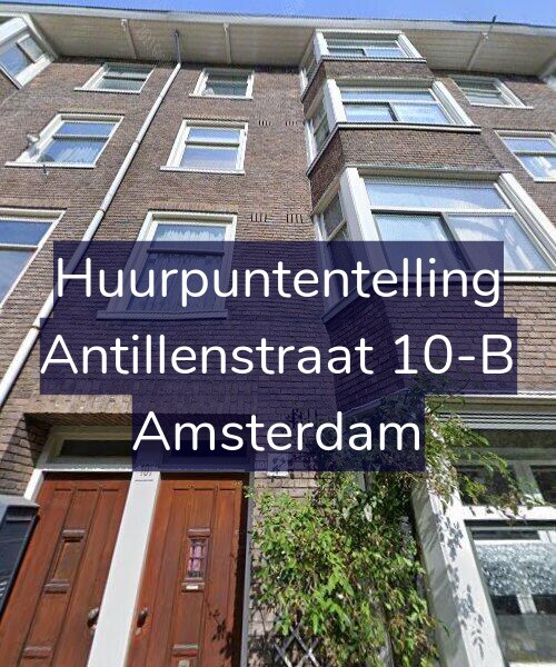 Foto gevel Huurpuntentelling voor Antillenstraat 10-B, Amsterdam