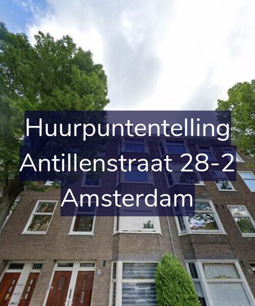 Foto gevel Huurpuntentelling voor Antillenstraat 28-2, Amsterdam