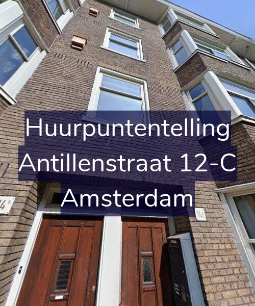 Foto gevel Huurpuntentelling voor Antillenstraat 12-C, Amsterdam