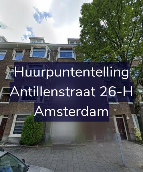 Foto gevel Huurpuntentelling voor Antillenstraat 26-H, Amsterdam