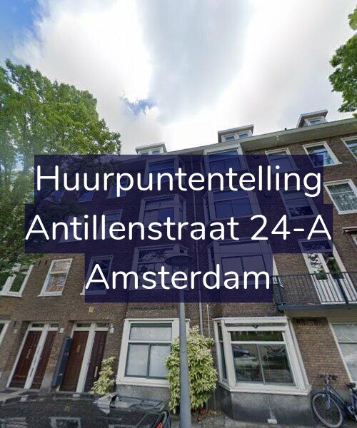 Foto gevel Huurpuntentelling voor Antillenstraat 24-A, Amsterdam