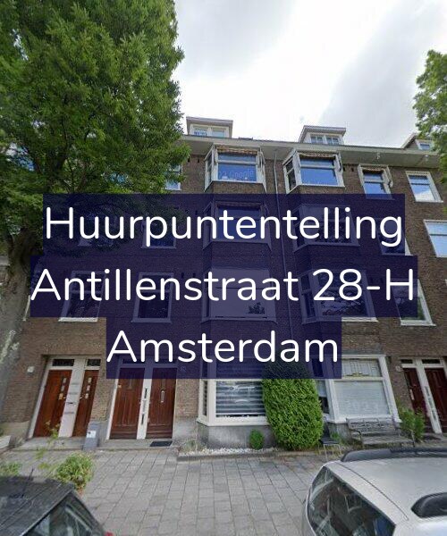 Foto gevel Huurpuntentelling voor Antillenstraat 28-H, Amsterdam
