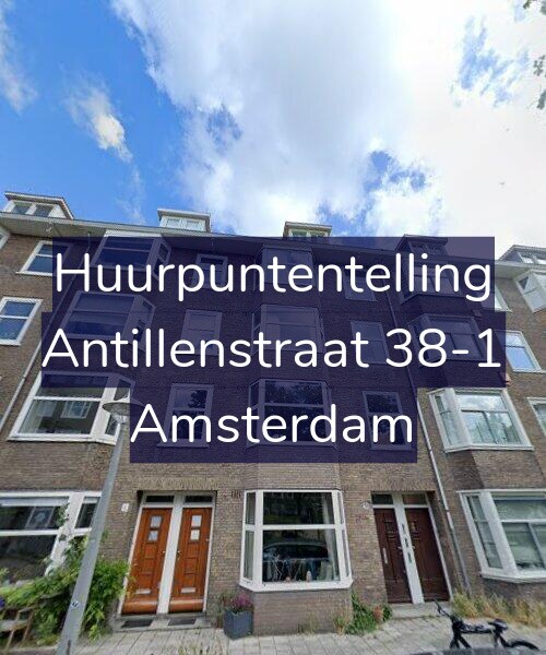 Foto gevel Huurpuntentelling voor Antillenstraat 38-1, Amsterdam
