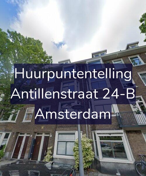Foto gevel Huurpuntentelling voor Antillenstraat 24-B, Amsterdam