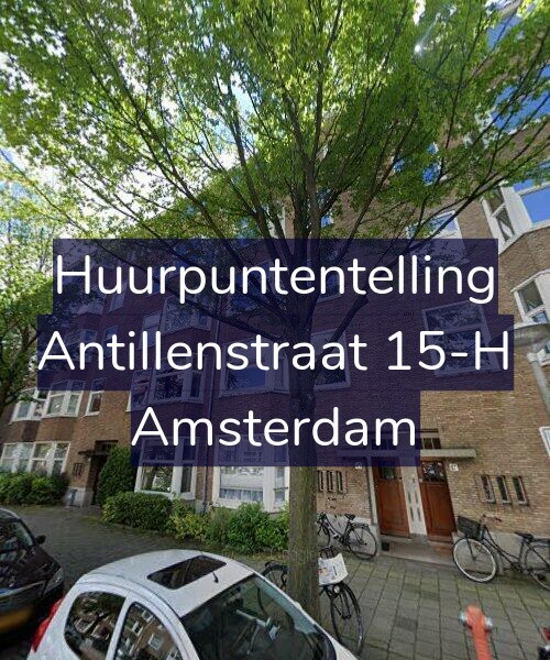 Foto gevel Huurpuntentelling voor Antillenstraat 15-H, Amsterdam