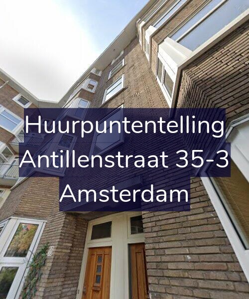 Foto gevel Huurpuntentelling voor Antillenstraat 35-3, Amsterdam