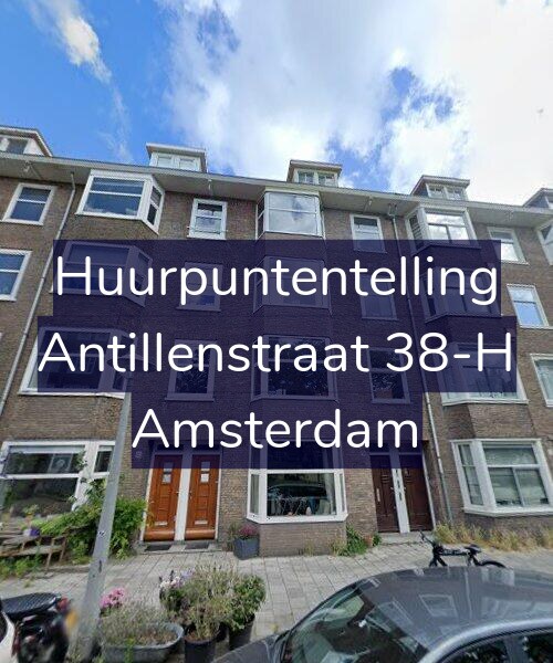 Foto gevel Huurpuntentelling voor Antillenstraat 38-H, Amsterdam