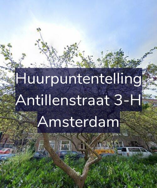 Foto gevel Huurpuntentelling voor Antillenstraat 3-H, Amsterdam