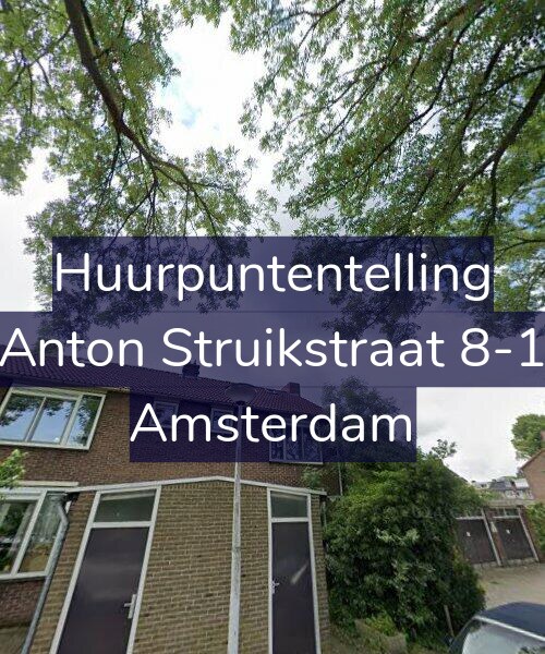 Foto gevel Huurpuntentelling voor Anton Struikstraat 8-1, Amsterdam