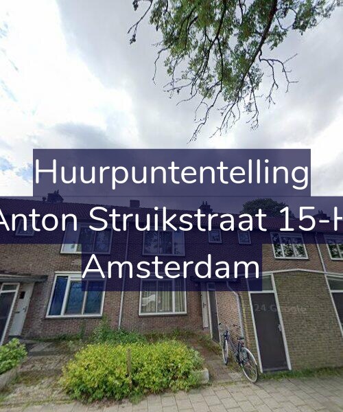 Foto gevel Huurpuntentelling voor Anton Struikstraat 15-H, Amsterdam