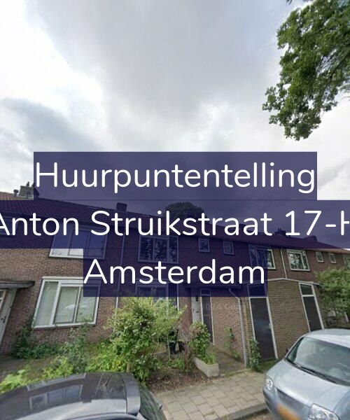 Foto gevel Huurpuntentelling voor Anton Struikstraat 17-H, Amsterdam