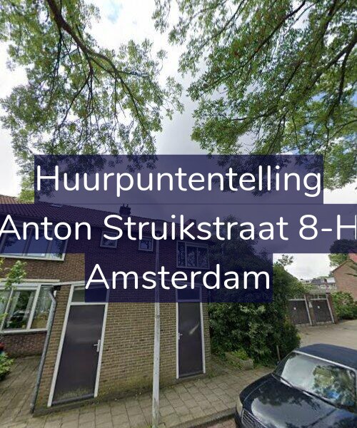 Foto gevel Huurpuntentelling voor Anton Struikstraat 8-H, Amsterdam