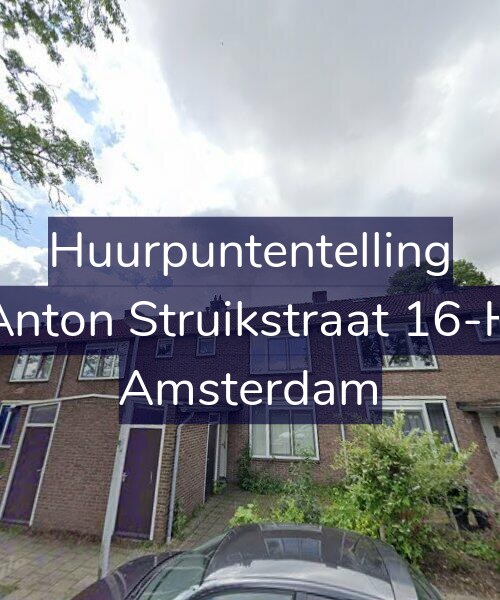 Foto gevel Huurpuntentelling voor Anton Struikstraat 16-H, Amsterdam