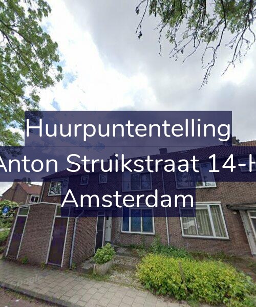 Foto gevel Huurpuntentelling voor Anton Struikstraat 14-H, Amsterdam