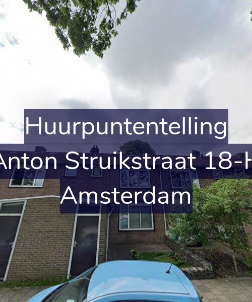 Foto gevel Huurpuntentelling voor Anton Struikstraat 18-H, Amsterdam