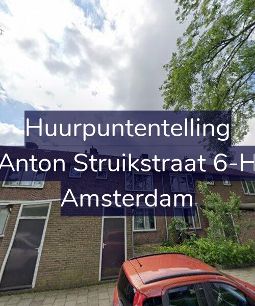 Foto gevel Huurpuntentelling voor Anton Struikstraat 6-H, Amsterdam