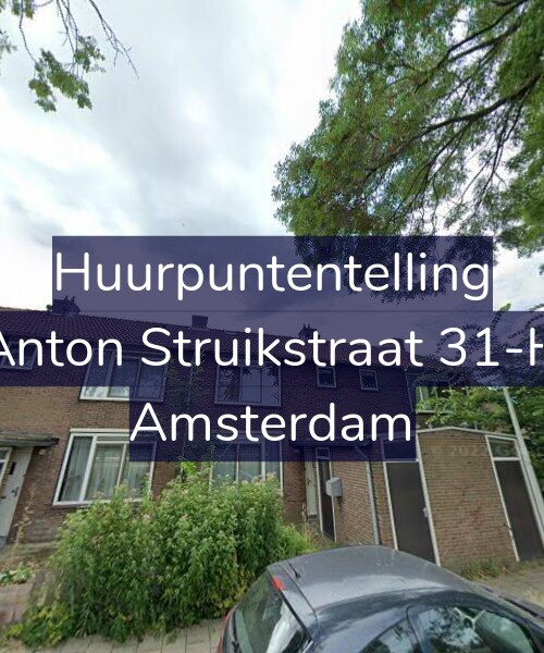 Foto gevel Huurpuntentelling voor Anton Struikstraat 31-H, Amsterdam