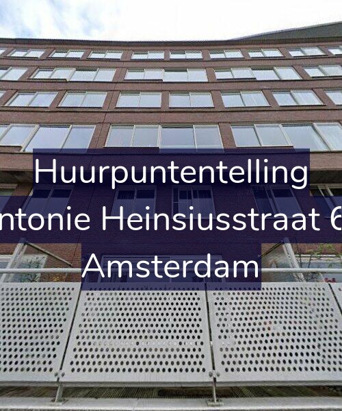 Foto gevel Huurpuntentelling voor Antonie Heinsiusstraat 64, Amsterdam