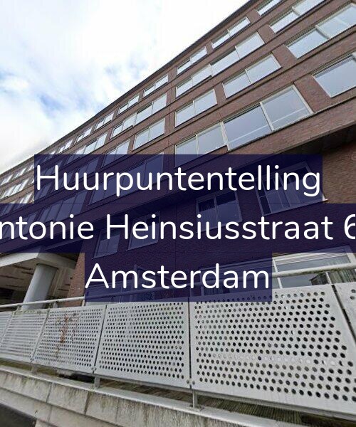 Foto gevel Huurpuntentelling voor Antonie Heinsiusstraat 68, Amsterdam