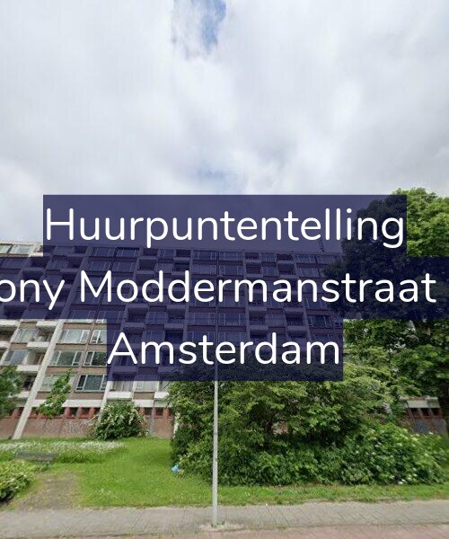 Foto gevel Huurpuntentelling voor Antony Moddermanstraat 146, Amsterdam