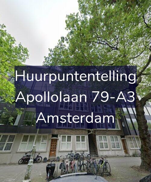 Foto gevel Huurpuntentelling voor Apollolaan 79-A3, Amsterdam