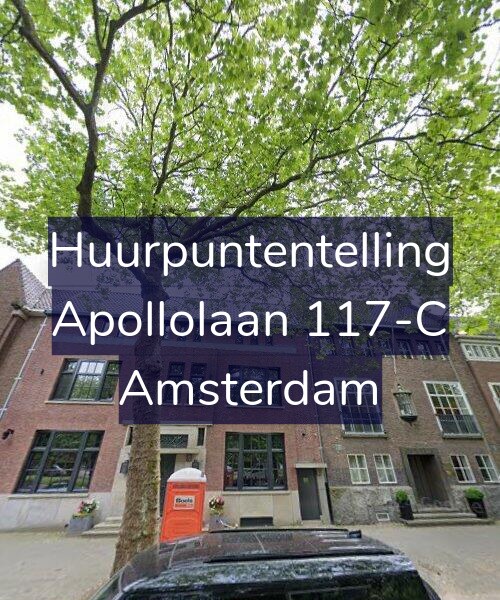 Foto gevel Huurpuntentelling voor Apollolaan 117-C, Amsterdam