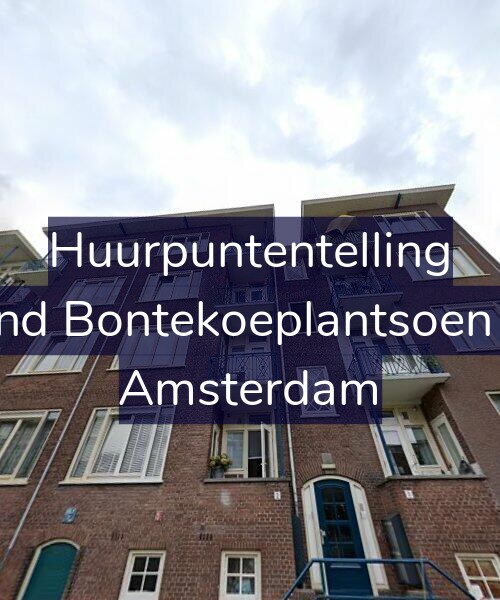 Foto gevel Huurpuntentelling voor Arend Bontekoeplantsoen 2-3, Amsterdam