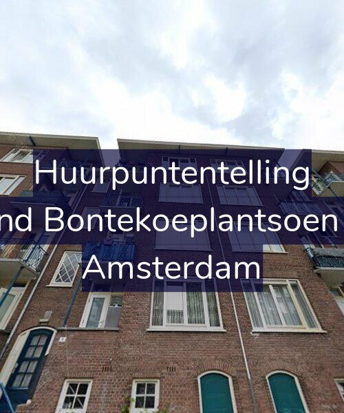 Foto gevel Huurpuntentelling voor Arend Bontekoeplantsoen 9-2, Amsterdam