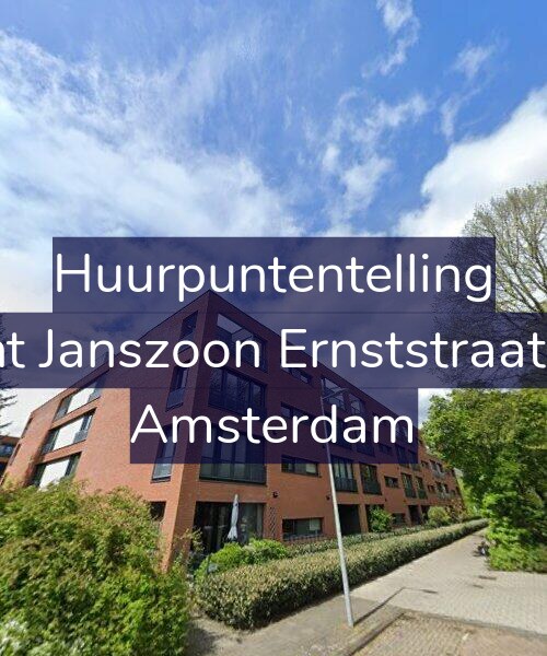 Foto gevel Huurpuntentelling voor Arent Janszoon Ernststraat 993, Amsterdam