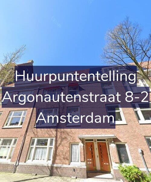 Foto gevel Huurpuntentelling voor Argonautenstraat 8-2, Amsterdam
