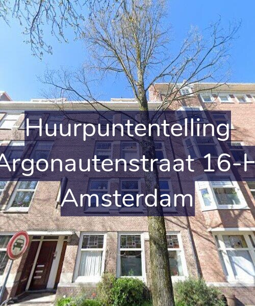 Foto gevel Huurpuntentelling voor Argonautenstraat 16-H, Amsterdam