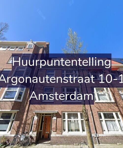 Foto gevel Huurpuntentelling voor Argonautenstraat 10-1, Amsterdam