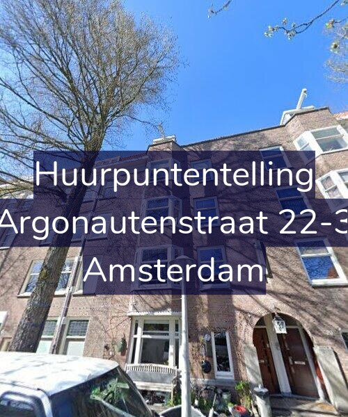 Foto gevel Huurpuntentelling voor Argonautenstraat 22-3, Amsterdam